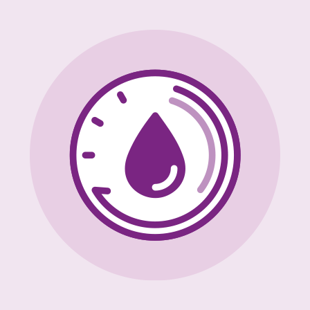 Poise® Ultra Thin Pads With Wings For Bladder Leaks, 3 Drop Light Absorbency, Regular Length Feature: XPRESSDRI™ Core